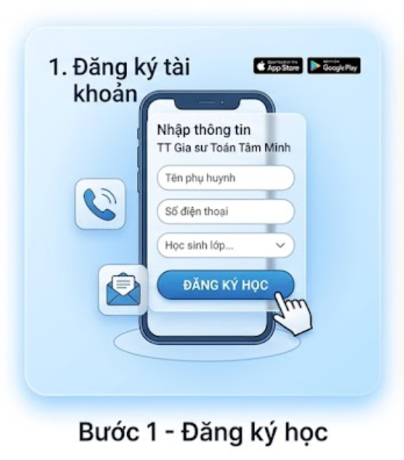 Đăng ký học Tâm Minh